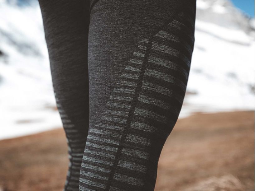 WINTER RUN LEGGING M - BLACK